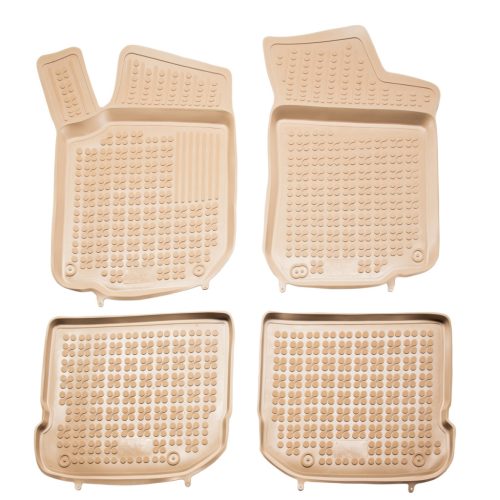 Méretpontos gumiszőnyeg garnitúra Seat Toledo 1999-2004 (bézs)|Rezaw-Plast