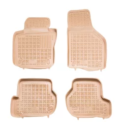   Méretpontos gumiszőnyeg garnitúra VW Jetta 2005-2011(bézs)|Rezaw-Plast