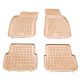 Méretpontos gumiszőnyeg garnitúra Audi A6 2004-2008 (bézs)|Rezaw-Plast