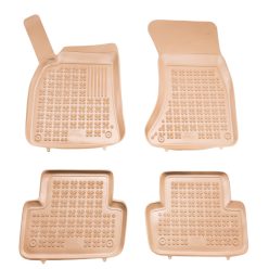   Méretpontos gumiszőnyeg garnitúra Audi A4 2008-2016 (bézs)|Rezaw-Plast