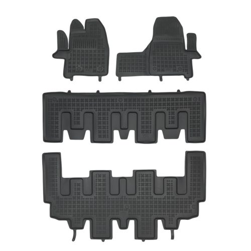 méretpontos gumiszőnyeg Ford Tourneo Custom 2018-2023 (8 ülés)|Rezaw-Plast