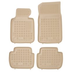   Méretpontos gumiszőnyeg garnitúra BMW 3 2005-2012 (E90, E91, bézs)|Rezaw-Plast