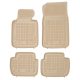 Méretpontos gumiszőnyeg garnitúra BMW 3 2005-2012 (E90, E91, bézs)|Rezaw-Plast