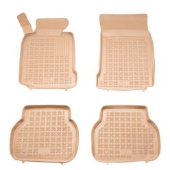   Méretpontos gumiszőnyeg garnitúra BMW 5 1995-2003 (E39, bézs)|Rezaw-Plast