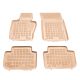 Méretpontos gumiszőnyeg garnitúra BMW X3 (E83) 2004-2010 (bézs)|Rezaw-Plast