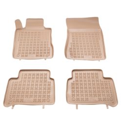   Gumi autószőnyegek Mercedes E-Class W211 2002–2009 (bézs)|Rezaw-Plast
