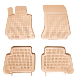   Méretpontos gumiszőnyeg garnitúra Mercedes E-Class 2009-2016 (W212, bézs)|Rezaw-Plast