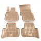 Méretpontos gumiszőnyeg garnitúra Alfa Romeo Stelvio 2017- (bézs)|Rezaw-Plast