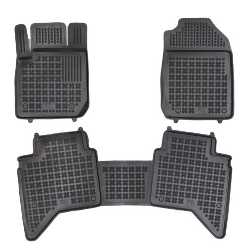 Isuzu D-max 2020- (4 ajtós, dupla kabinos)|Rezaw-Plast méretpontos gumiszőnyeg