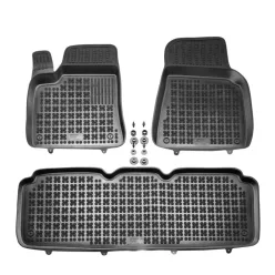 méretpontos gumiszőnyeg Tesla Model S 2012-|Rezaw-Plast