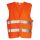 XXL méretű fényvisszaverő mellény (narancssárga, 120g)|P. R. C.
