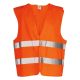 XXL méretű fényvisszaverő mellény (narancssárga, 120g)|P. R. C.