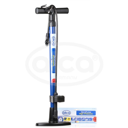 Alca AeroPump kézi pumpa manométerrel (11 bar, többfejes) | Alca – Németország