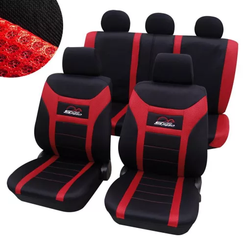 Petex Super Speed autóüléshuzat szett – piros