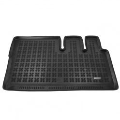   Gumi méretpontos csomagtér tálca Ford Tourneo Custom 2012-2018 (rövid változat, 3. sor mögött, hátsó fűtéssel)|Rezaw-Plast