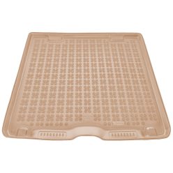   Gumi méretpontos csomagtér tálca BMW 5 2010-2017 (F11, kombi, bézs)|Rezaw-Plast
