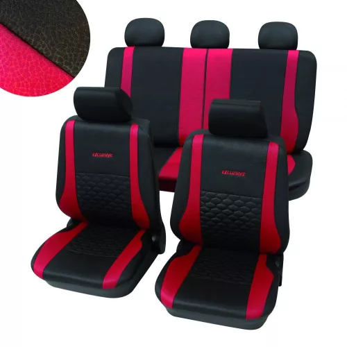 Petex Exclusive autóüléshuzat szett – piros
