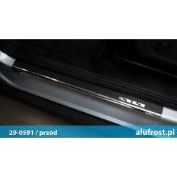 Küszöbdísz Skoda Enyaq iV 2021- (szénfólia)|Alufrost
