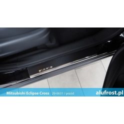   Küszöbvédő díszléc Mitsubishi Eclipse Cross 2018- (karbon fólia)|Alufrost