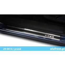   Küszöbvédő díszléc Nissan X-Trail 2022- (karbon fólia)|Alufrost