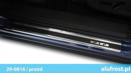 Küszöbvédő díszléc Nissan X-Trail 2022- (karbon fólia)|Alufrost