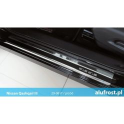   Küszöbdísz szegélyek Nissan Qashqai 2014-2021 (szénfólia)|Alufrost