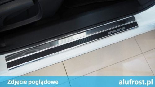 Lábtámaszok VW Golf VI. 2008-2012 (szénfólia)|Alufrost