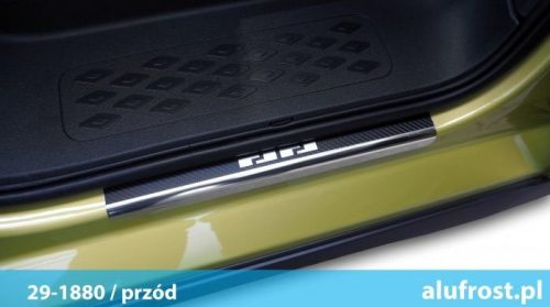 Küszöbvédő díszléc VW ID. Buzz 2022- (karbon fólia)|Alufrost