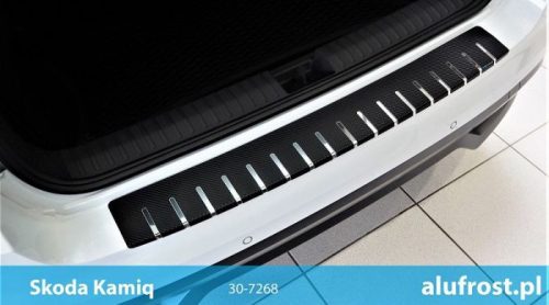 Csomagtartó élvédő Škoda Kamiq 2019- (karbonfólia)|Alufrost