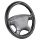 Univerzális kormánykerék huzat (fekete, karbon, 38cm átmérő) |Petex