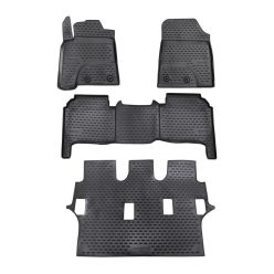   méretpontos gumiszőnyeg Toyota Land Cruiser 200 2012-2021 (7 ülés)|Novline