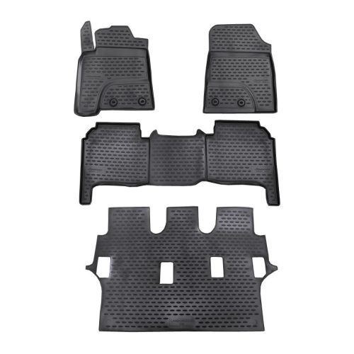 méretpontos gumiszőnyeg Toyota Land Cruiser 200 2012-2021 (7 ülés)|Novline