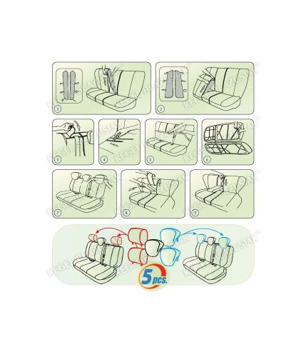 Precíziós autósülések VW Caddy 2015-2020 (hátsó)|Kegel-Blazusiak