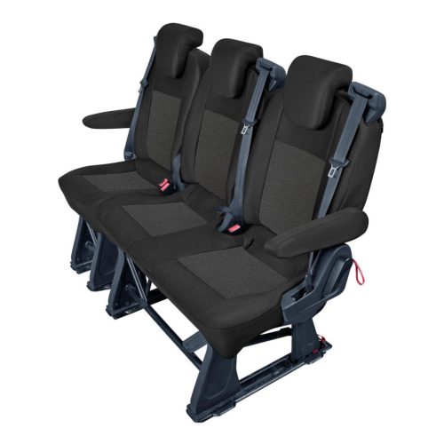 Méretpontos üléshuzat Ford Tourneo Custom 2018- (2. vagy 3. sor, 3 háttámla + 2 ülés)|Kegel-Blazusiak