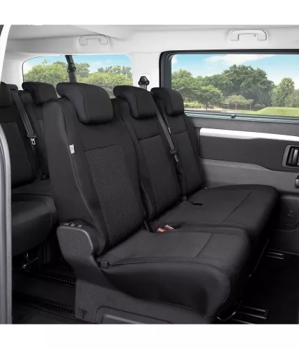 Méretpontos üléshuzat Toyota ProAce 2016- (3 háttámla + 2 ülés)|Kegel-Blazusiak
