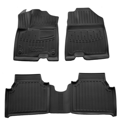 Méretpontos gumiszőnyeg garnitúra Kia e-Niro 2018-2022 (elektromos hajtás)|Stingray