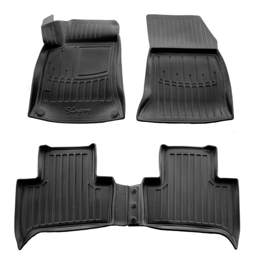 Méretpontos gumiszőnyeg garnitúra Mercedes B-Class 2014-2018 (elektromos változat)|Stingray