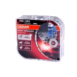   H4 autós izzók, 12V, 55W/60W, P43t, Night Breaker Unlimited (2 db))|Osram