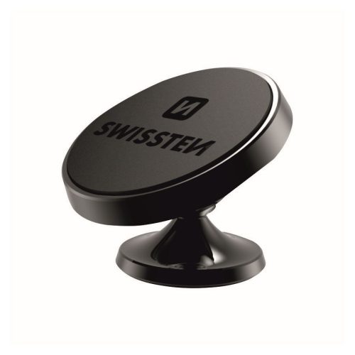 Swissten Mágneses Telefontartó Műszerfalra (Öntapadós, Fém)|Swissten