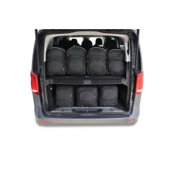   Utazótáska szett Mercedes V-osztály 2014- (extra hosszú változat)|Kjust