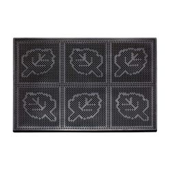 Gumiszőnyeg 60x40 cm (hársfalevél mintás) | Petex