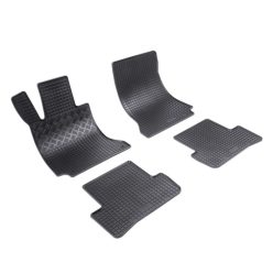   Méretpontos gumiszőnyeg garnitúra Mercedes C-Class 2007-2014 (W204)|Rigum