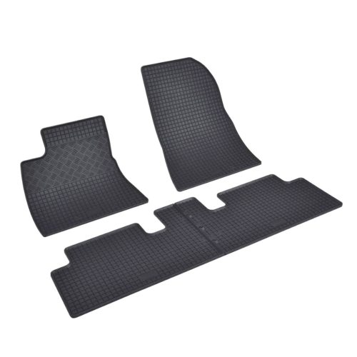 Méretpontos gumiszőnyeg garnitúra Tesla Model 3 2017-|Rigum