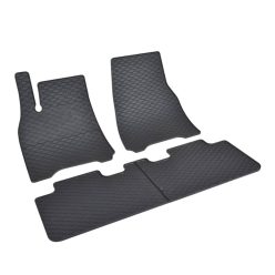   Méretpontos gumiszőnyeg garnitúra Tesla Model Y 2021-|Rigum