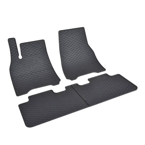 Méretpontos gumiszőnyeg garnitúra Tesla Model Y 2021-|Rigum