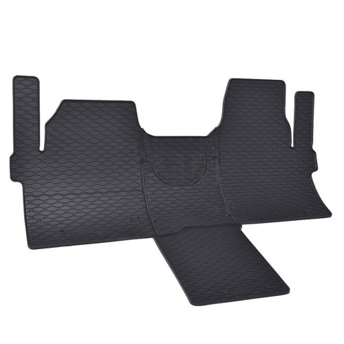 méretpontos gumiszőnyeg Ford Transit/Tourneo Custom 2024- (2 ülés, alagút)|Rigum