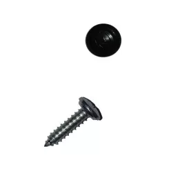   Rendszámtábla tartócsavar műanyag borítással (fekete)|Simple-Fix
