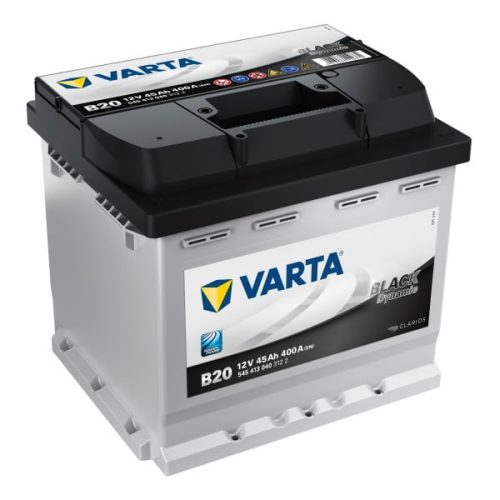 Autóakkumulátor Varta Black Dynamic 45Ah, 12V, 400A, B20|Varta