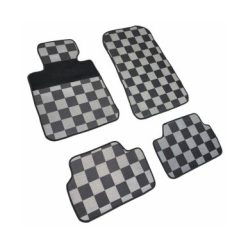   Méretpontos textil-gumi szőnyeg garnitúra BMW 1 2004-2011 (E87, kockás)|Auto Hotárek