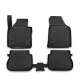 méretpontos gumiszőnyeg VW Caddy 2010-2020 (5 ülés, 2x hátsó tolóajtó, orig. rögzítés)|Novline